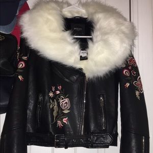 Floral Design Women Jacket